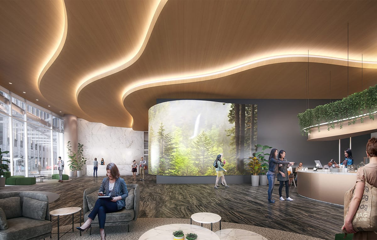 Luxuriously designed washrooms